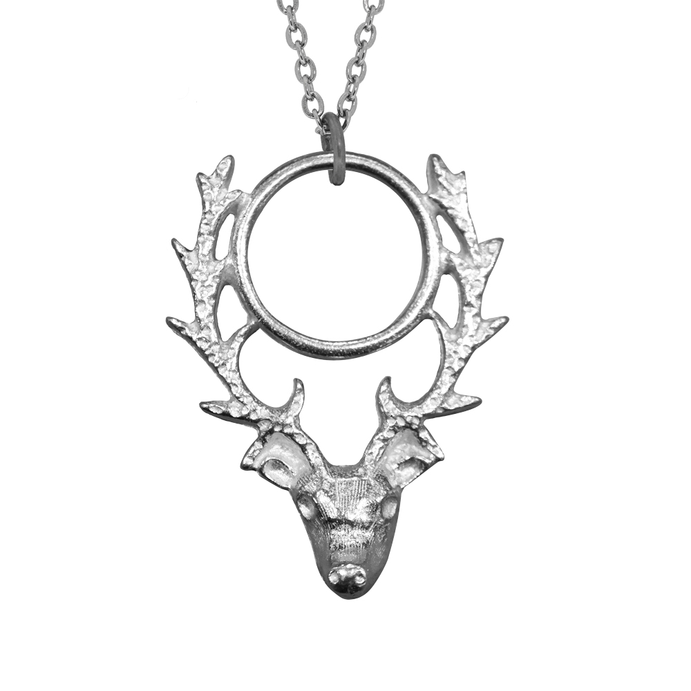 Stags Head Pendant